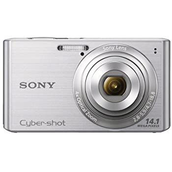 【中古】ソニー SONY Cyber-shot W610 (1410万CCD/光学x4) シルバー DSC-W610/S