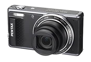 【中古】 PENTAX デジタルカメラ Optio VS20 (ノーブルブラック) 1600万画素 28mm 20倍 小型軽量 OPTIOVS20BK｜IINEX