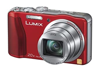 【中古】パナソニック デジタルカメラ ルミックス TZ30 光学20倍 レッド DMC-TZ30-R｜IINEX
