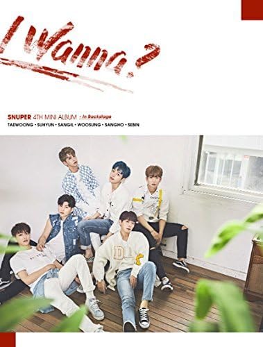【中古】Snuper 4ミニアルバム - I Wanna? (Backstage Ver.) (B Version)