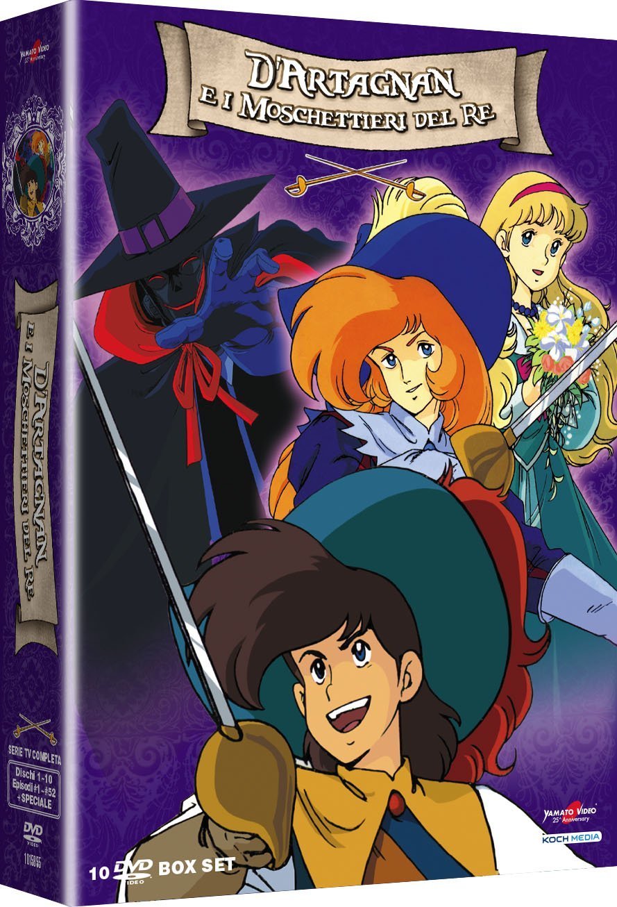 【中古】アニメ三銃士 コンプリート DVD-BOX (全52話 1300分) ダルタニャン物語 三銃士 アニメ [DVD] [Import] [PAL 再生環境をご確認ください]｜IINEX