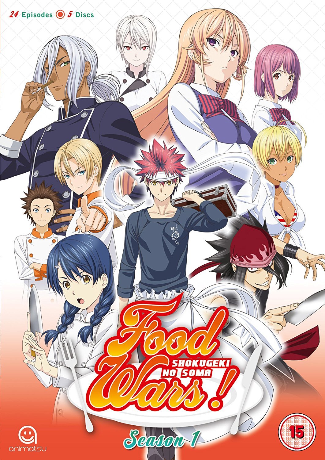 【中古】食戟のソーマ DVD アニメ [UK Import]