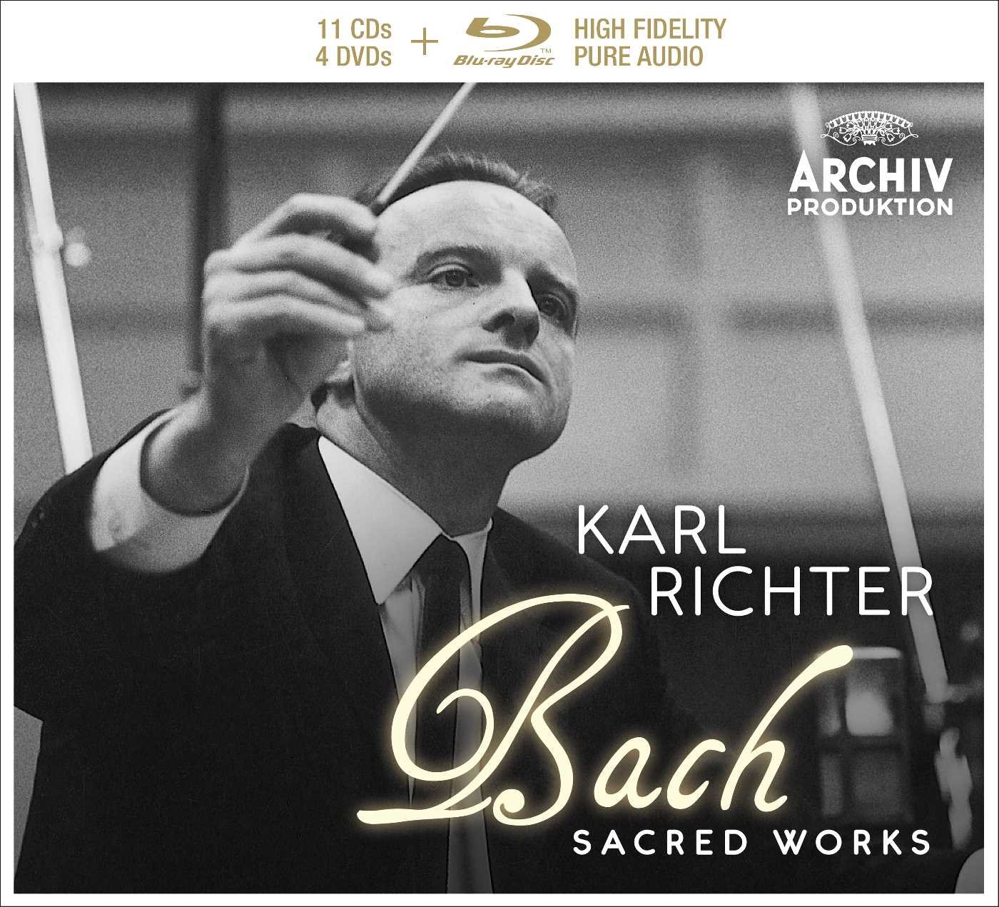 【中古】Bach: Sacred Works (11CD+4DVD+BLU-RAY)