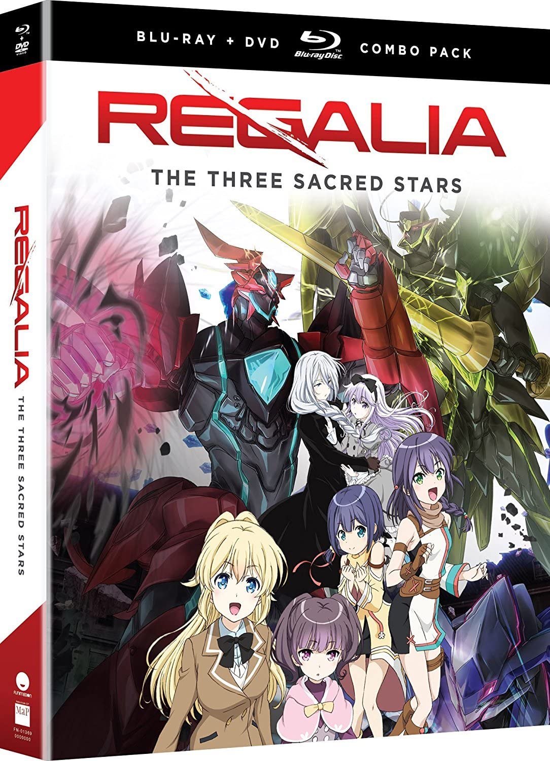 【中古-非常に良い】Regalia: Three Sacred Stars - Complete Series [Blu-ray] [Import]｜IINEX