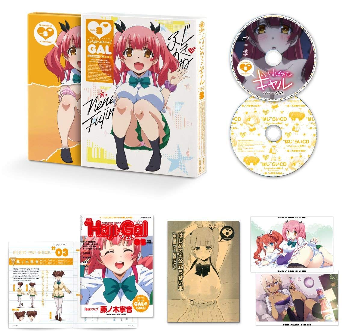 【中古-非常に良い】はじめてのギャル DVD限定版 第3巻