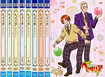 【中古-非常に良い】 ヘタリア World Series [レンタル落ち] 全8巻セット [DVDセット商品]｜IINEX