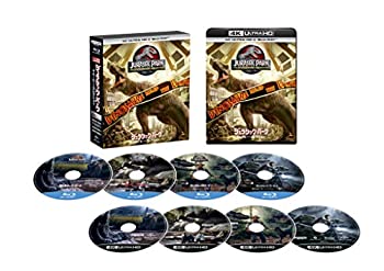 【中古-非常に良い】ジュラシック・パーク 4ムービー・コレクション (4K ULTRA HD+Blu-rayセット)[4K ULTRA HD + Blu-ray]