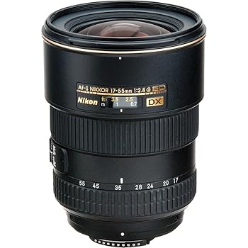 【中古】Nikon デジタル一眼レフカメラ専用ズームレンズAF-S DX 17-55mm F2.8G AF-SDXED17-55MMF2.8G｜IINEX