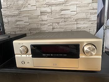 【中古】Denon AVサラウンドアンプリファイアー ゴールド AVC-3890-N