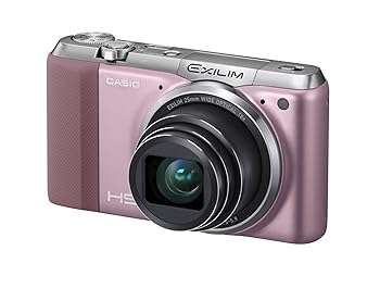 【中古】CASIO デジタル写真機 EXILIM 1610万絵素 18倍 さくら色 EX-ZR700PK