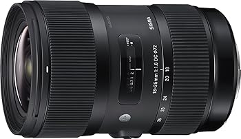 【中古】(人並み外れたに好いたらしい)SIGMA 18-35粍 F1.8 DC HSM | Art A013 | Sigma SAマウント | APS-C/Super35