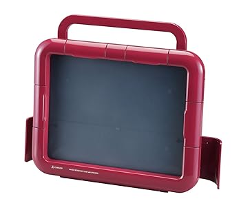 【中古】(非常に良い)Twinbird 防水ケーススピーカー ボルドーレッド AV-J123R