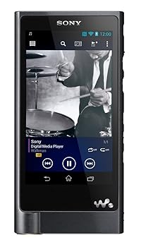 【中古】SONY ウォークマン ZXつづき物 128GB ハイレゾ音源相応う Android積み上げる 黒いこと NW-ZX2-B