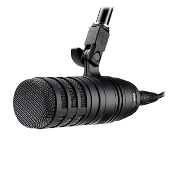 【中古】オーディオテクニカ BP40 ダイナミックマイク 超単一指向性マイク XLR 大口径ダイアフラム DTM 配信 レコーディング ナレーション ポッドキャス｜IINEX