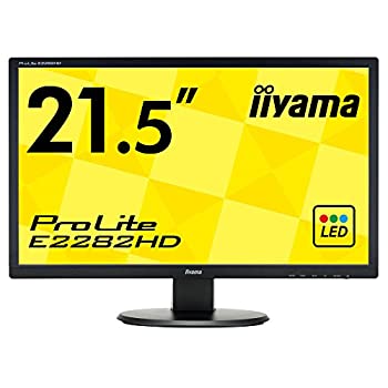 【中古】iiyama モニター ディスプレイ E2282HD-B1 (21.5インチ/フルHD/TN/D-sub,DVI-D/)