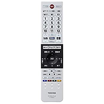 【中古】東芝 液晶テレビ用リモコンCT-90453(75038216)生産完了に付き代替品(75044335)でのお届けになります。