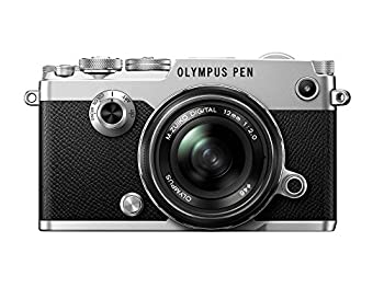 【中古】OLYMPUS ミラーレス一眼 PEN-F 12mm F2.0LK SLV