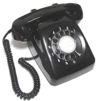 【中古】NTT 601-A2 文字盤式電話 （黒電話を掛ける）