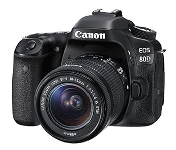 【中古】Canon デジタル一眼レフカメラ EOS 80D レンズキット EF-S18-55mm F3.5-5.6 IS STM 付属 EOS80D1855ISSTMLK|IINEX