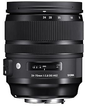 【中古】シグマ(Sigma) SIGMA シグマ Nikon Fマウント 水晶体 24-70粍 F2.8 DG os HSM 望遠レンズ 判定基準 フルサイズ Art 一眼一眼レフ 専用