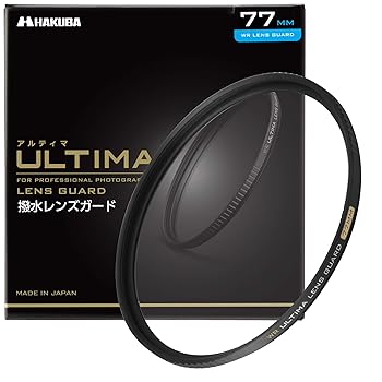 【中古】ハクバ 【Amazon.co.jp制限事項】HAKUBA 77粍 水晶体保護すること水漉し ULTIMA WR 透過率率99.5%+広広としたダンス楽隊超低照りかえし 撥水防汚 薄枠 日本製 水晶体保護すること