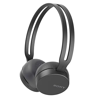 【中古】(非常に良い)ソニー ワイヤレスヘッドホン WH-CH400 : Bluetooth対応 最大20時間連続再生 マイク付き 2018年モデル ブラック WH-CH400 B