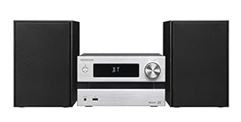 【中古】JVCケンウッド KENWOOD M-EB50-S パウダーコンパクトHi-Fi取り合わせ Bluetooth相応う 25W+25W しろがね色