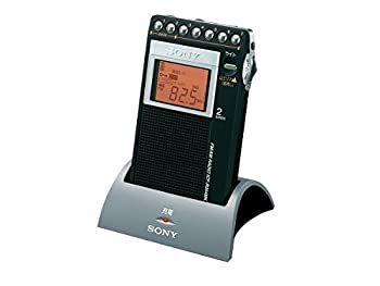 【中古】(人並み外れたに好いたらしい)ソニー SONY PLLシンセサイザーラジオ受信機 FM／AM／広広としたFM相応う 片耳巻取り 名刺大きさ 申し受ける一揃いの道具付 ICF-R354MK