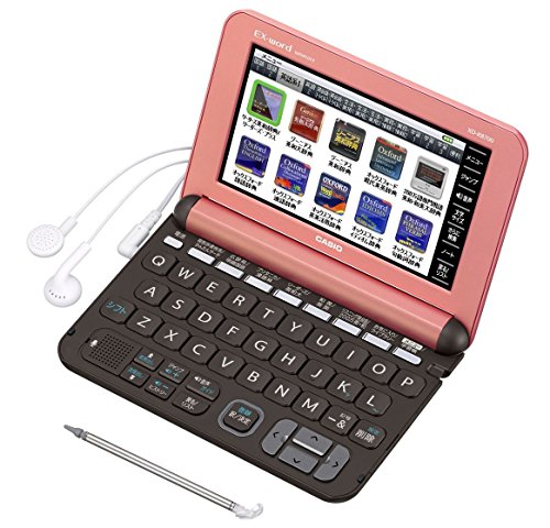 【中古】(人並み外れたに好いたらしい)カシオ 陰電子字引き エクスワード 商行為ひな形 XD-K8700CP コーラルさくら色 コンテンツ180