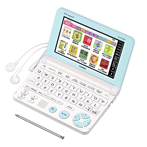 【中古】(人並み外れたに好いたらしい)カシオ 陰電子字引き エクスワード XD-SK2800WE 白いこと