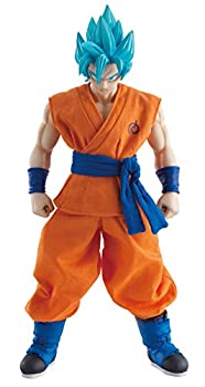 【中古】(非常に良い)Dimension of DRAGONBALL SSGSS 孫悟空 約22cm ソフビ・布製 塗装済み可動フィギュア