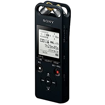 【中古】ソニー SONY ステレオ集積回路リコーダー 16GB ICD-SX2000 : ハイレゾ相応う モビール式マイクロホン 黒いこと ICD-SX2000 B