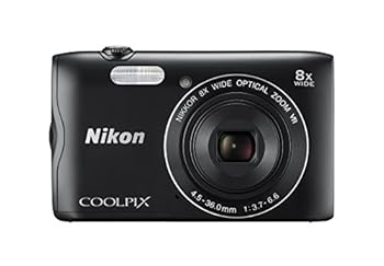 【中古】(非常に良い)Nikon デジタルカメラ COOLPIX A300 光学8倍ズーム 2005万画素 ブラック A300BK