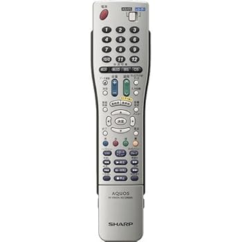 【中古】(人並み外れたに好いたらしい)SHARP ヴィデオディスク用完全無欠遠隔操作 0046380178 GA545PA