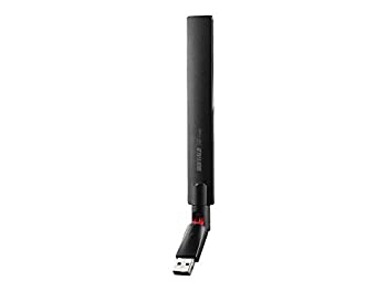 【中古】(人並み外れたに好いたらしい)BUFFALO 11ac／n／a／g／b 433Mbps USB2.0用 無線電話ローカルエリアネットワーク子機 WLP-U2-433DHP