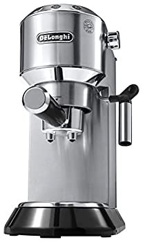 【中古】(非常に良い)デロンギ(DeLonghi) ?エスプレッソ・カプチーノメーカー ブラック×シルバー 1L ?EC680M