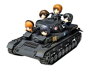 【中古】プラッツ 1／35 ガールズ&パンツァー IV号戦車D型 あんこうチーム w／デフォルメ あんこうチーム (パンツァージャケットver.) プラモデル GP-26