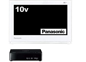 【中古】パナソニック 10V型 液晶 テレビ受像機 プライベート・ビエラ UN-10E6-W