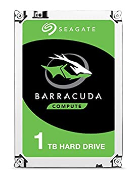 【中古】(非常に良い)Seagate ST1000DM010 Guardian BarraCudaシリーズ 3.5インチ内蔵HDD 1TB SATA 6.0Gb／s 7200rpm 64MB