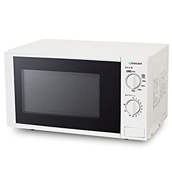 【中古】(非常に良い)電子レンジ 17L ターンテーブル 東日本専用 一人暮らし 1人暮らし シンプル 単機能 700W プッシュボタン マクスゼン maxzen JM17AGZ01 50hz