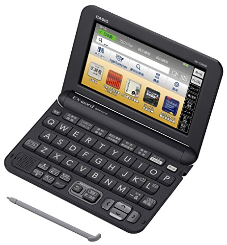 【中古】カシオ 陰電子字引き エクスワード 遣って行く・商行為真似形 XD-G8000BK 黒いこと コンテンツ140