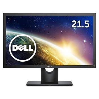 【中古】(人並み外れたに好いたらしい)Dell E2216HV 22inLED管する - 黒いこと ディスプレイ-パソコン・周辺機器