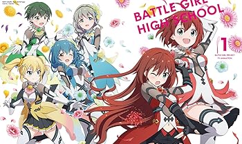 【中古】(非常に良い)TVアニメ「バトルガール ハイスクール」Blu-ray DISC & CD BOX 第1巻