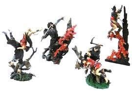 【中古】(非常に良い)カムイ外伝 香川雅彦 ヴィネット作品集 フィギュア 全4種セット　カムイvs赤目 対決シーン再現用ボーナスパーツ付き画像