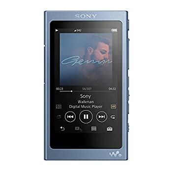【中古】(非常に良い)ソニー SONY ウォークマン Aシリーズ 64GB NW-A47 : Bluetooth/microSD/ハイレゾ対応 最大39時間連続再生 2017年モデル ムーンリットブルー NW|IINEX