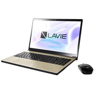 【中古】(人並み外れたに似つかわしい)マイコン-NX750JAG(グレイスゴ-ルド) LAVIE Note NEXT 15.6型液晶