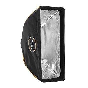 【中古】(非常に良い)Glow EZ Lock 10x24 クイックストリップソフトボックス Bowensマウント付き