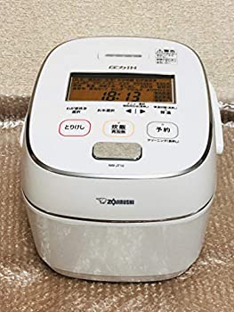 【中古】(人並み外れたに好いたらしい)象印 剪断応力IH炊飯器 限り炊き 白いこと 5.5合 NW-JT10-WA