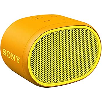 【中古】(人並み外れたに似つかわしい)ソニー ワイヤレスポータブルスピーカー SRS-XB01 Y : 雨合羽 Bluetooth スマホなしで捏ち上げる能力のある 同盟罷業一回り属する 2018年模範例 / マイクロホン付き添い人/ イエロ