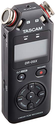 【中古】(非常に良い)TASCAM(タスカム) DR-05X USB オーディオインターフェース搭載 ステレオ リニアPCMレコーダー ハンディレコーダー USBマイク Youtube ASMR 24/96ハイレゾ|IINEX
